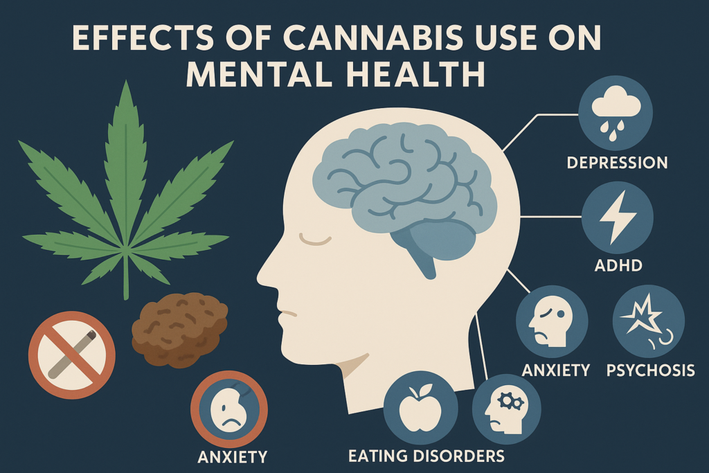 Effects of Cannabis Use on Mental Health: Risks, Conditions & Clinical Insights