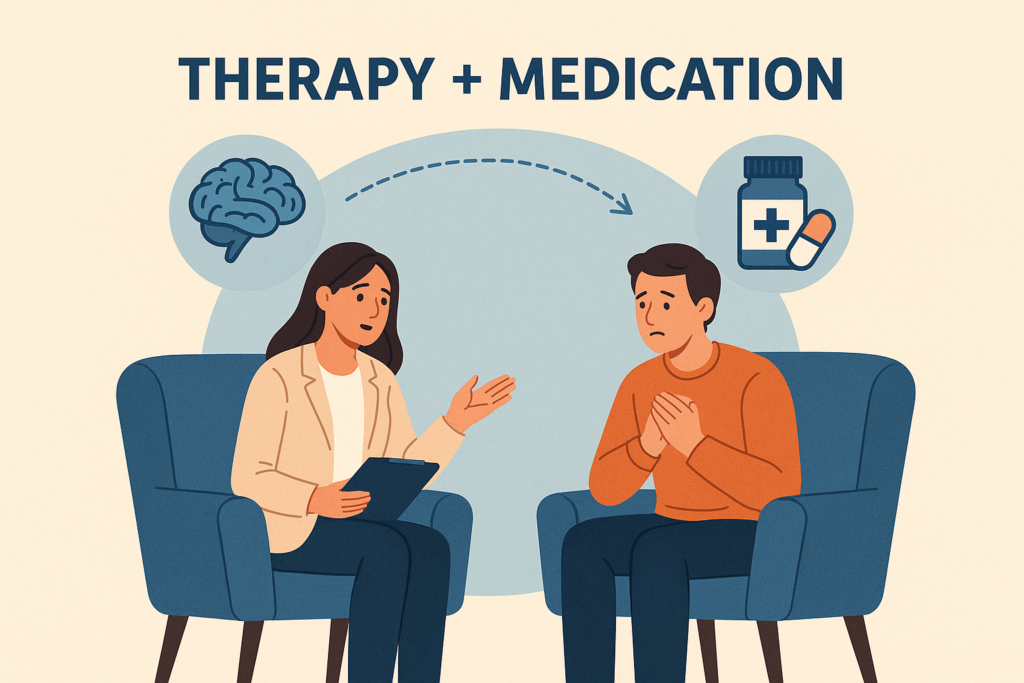 How Therapy with Medication Improves Treatment Outcomes: An Evidence-Based Guide